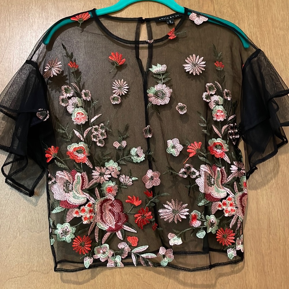 Vintage Mesh Top